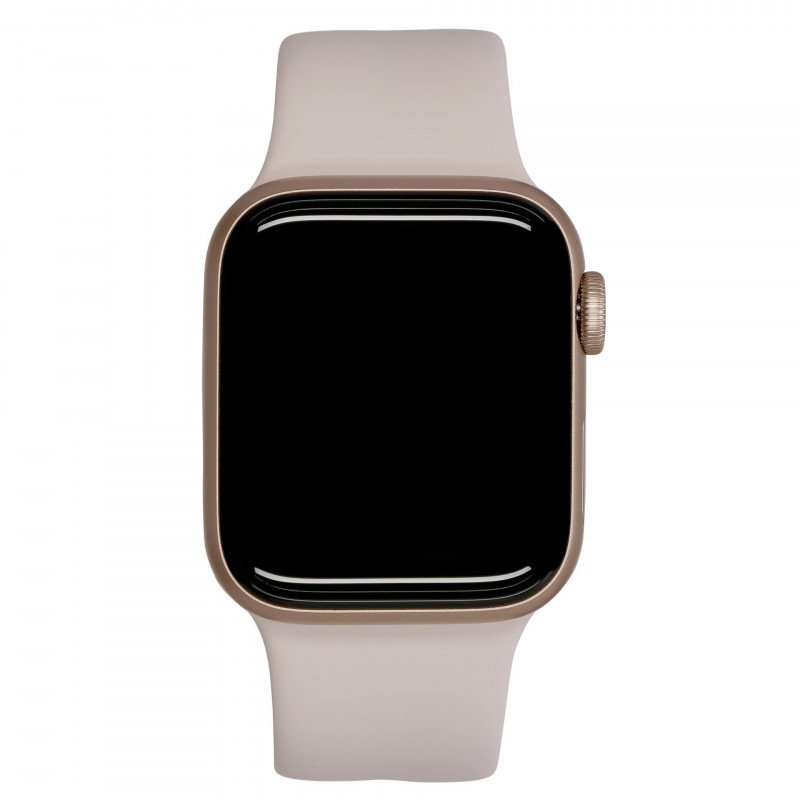 Apple watch se gps gold aluminium case discount with pink sand sport band