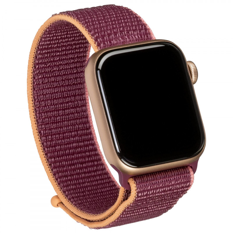 Apple watch se 2025 gold with plum band