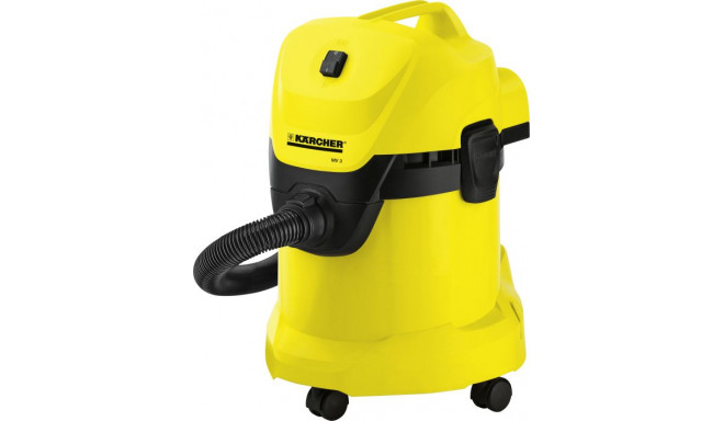 Kärcher tolmuimeja WD 3, kollane/must - Tolmuimejad - Photopoint
