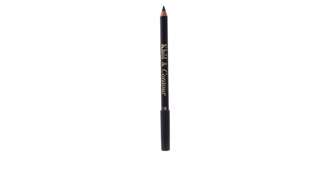 BOURJOIS 	KOHL&CONTOUR eye pencil #002-ultra black