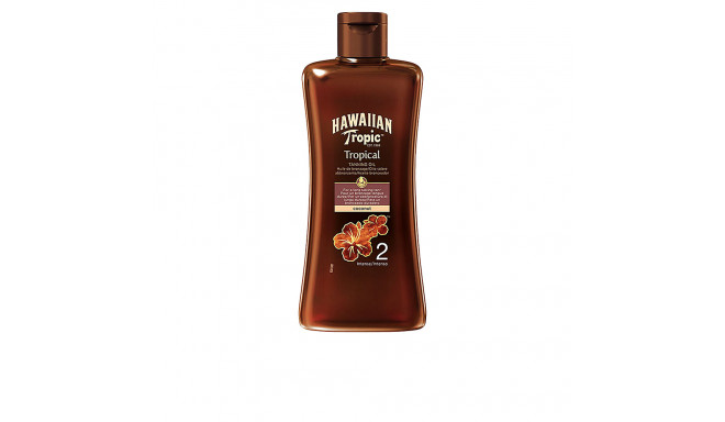 HAWAIIAN TROPIC COCONUT tropical tanning oil SPF2 200 ml