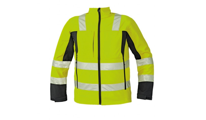 Cerva Malton Hi-Vis softshell kollane S