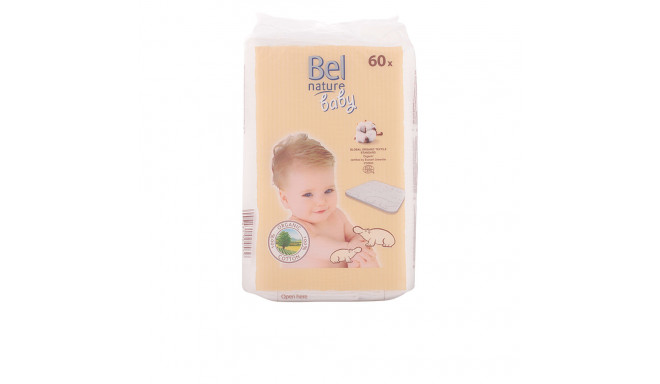 BEL NATURE ECOCERT maxi discos bebé algodón 100% orgánico 60 pz