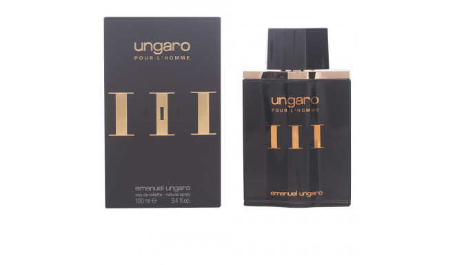 EMANUEL UNGARO UNGARO POUR L'HOMME III eau de toilette vaporizador 100 ml