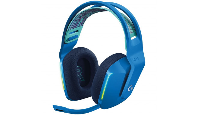 LOGITECH G733 LIGHTSPEED Wireless RGB Gaming Headset - BLUE