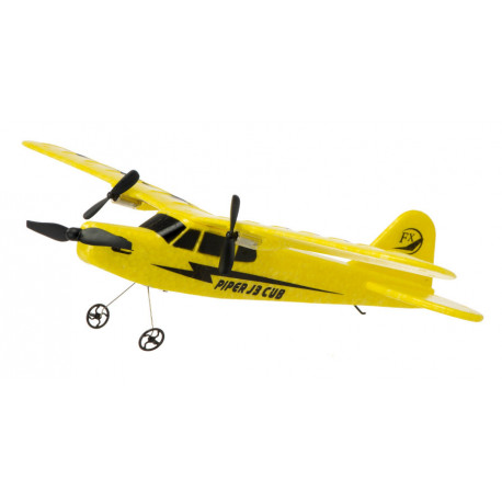 Piper J-3 CUB 2.4GHz RTF (wingspan 34cm) - yellow
