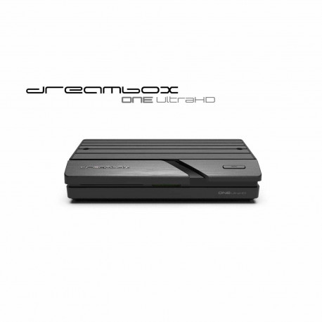 Dream Multimedia One UHD, satellite receiver (black, DVB-S2X, HDMI, WiFi, Bluetooth)