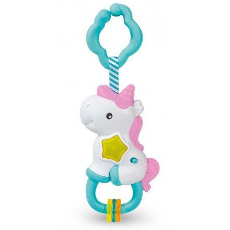 Interactive rattle unicorn