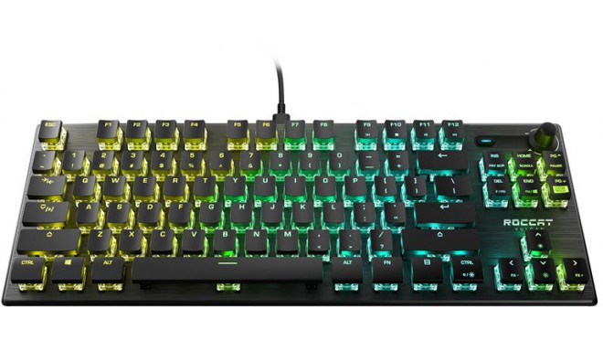 Roccat keyboard Vulcan TKL Pro Red Switch NO, black