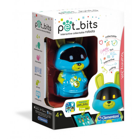 CLEMENTONI robots Pet Bits Bunny Bit, 12096