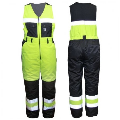 Wortex vestpüksid voodriga kollane/must 2XL