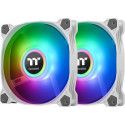 Thermaltake Pure Duo 14 ARGB Sync Radiator Fan, case fan (white / transparent, set of 2, 1x controll