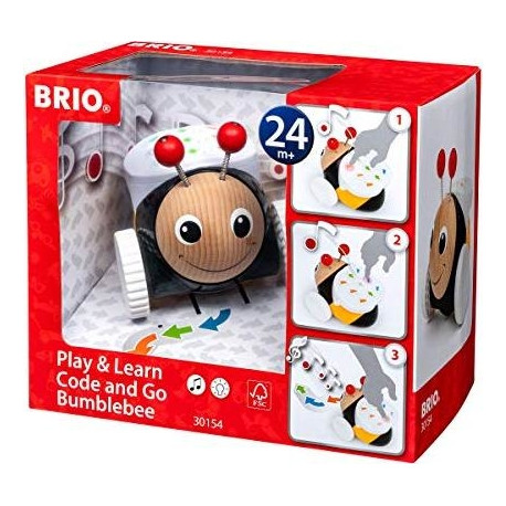 Brio interatkiivne mänguasi Code & Go Programmable Hummel (63015400)