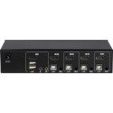 Inter-Tech KVM Switch AS-41HA HDMI, KVM switch