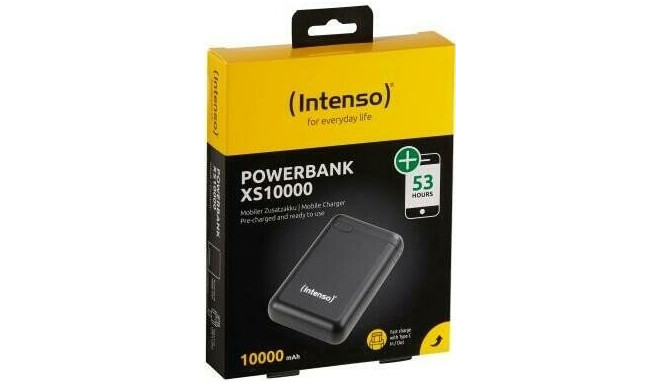 Intenso XS10000, Powerbank (black, 10000 mAh)