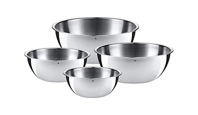 WMF Gourmet kitchen bowl set, 4 pieces (stainless steel)