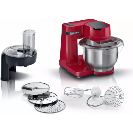 Bosch MUMS2ER01, kitchen machine (red)