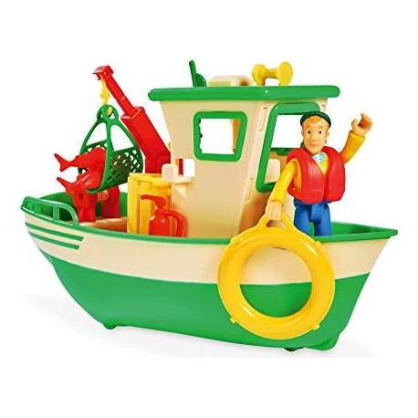 Simba Sam Charlie's fishing boat with figure - 109251074