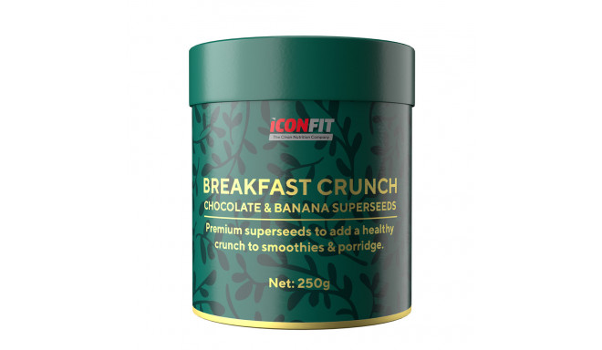 ICONFIT Crunchy Breakfast Superfoods šokolaadi-banaani 250 g