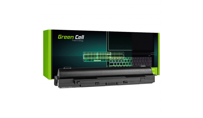 Green Cell Battery for Dell Inspiron N3010 N4010 N5010 13R 14R 15R J1 (bottom) / 11,1V 6600mAh