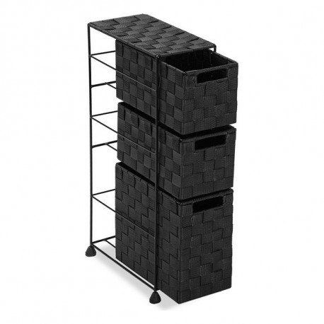 Chest of drawers (28 x 57 x 15,5 cm) (Grey)