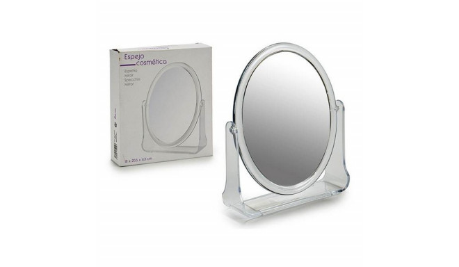 Peegel koos kinnituskronsteiniga Berilo 40019 Läbipaistev Klaas Metakrülaat 18,2 x 20,5 x 4,3 cm 18 