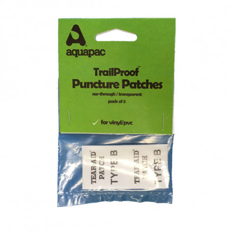 Läbipaistvad paigad PVC-le (5tk) -
