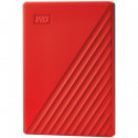 HDD External WD My Passport (2TB, USB 3.2) Red