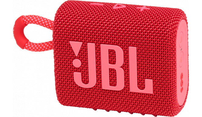 JBL wireless speaker Go 3 BT, red