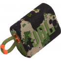 JBL wireless speaker Go 3 BT, camo