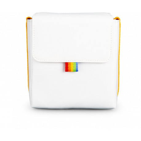Polaroid Now bag, white/yellow