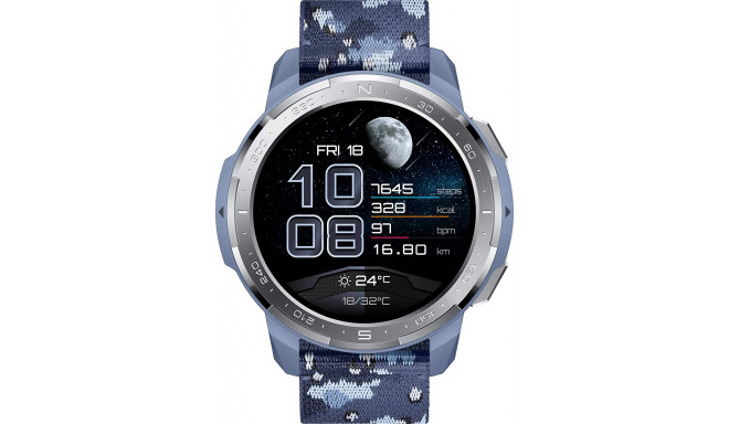 Honor Watch GS Pro, camo blue