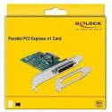 DeLOCK PCI Express card 1 x IEEE1284 parallel, adapters