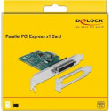 DeLOCK PCI Express card 1 x IEEE1284 parallel, adapters