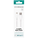 Vivanco cable USB-C-USB-A 1,5m, white (61696)