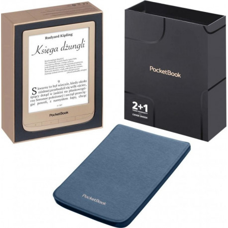 Czytnik PocketBook Touch Lux 4 Gold - Edycja Limitowana (PB627-G-GE-WW)