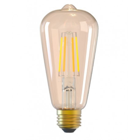 Tellur WiFi Filament Smart Bulb E27, Amber, White/Warm, Dimmer