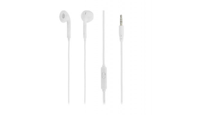 Tellur In-Ear Headset Fly, Noise Reduction Memory Foam Ear Plugs White