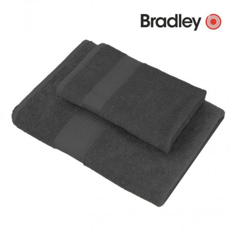 Bradley Полотенце фроте, 50 x 70 см, темно-серое