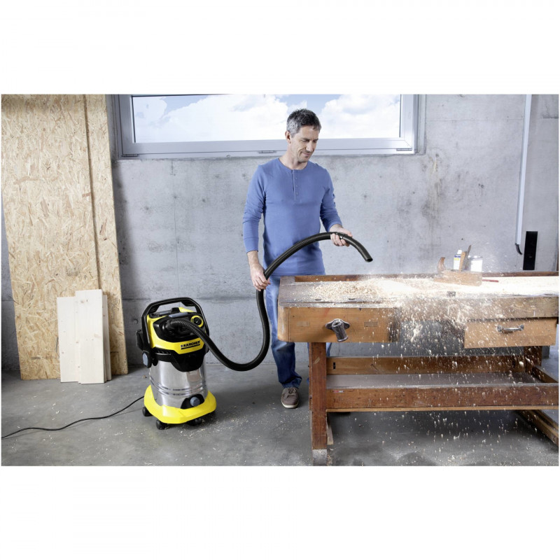 Karcher WD 6 P PREMIUM Vacuum Cleaner - TEST 