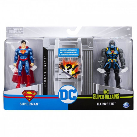 4 Figure Battle Pack Su perman VS Darkside 1