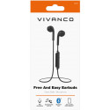 Vivanco wireless headset Free&Easy Earbuds, black (61737)