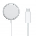 RoGer Charger MagSafe 15W for iPhone 12 mini / 12 / 12 PRO / 12 PRO MAX / 5V / 2A / 1m USB-C / white