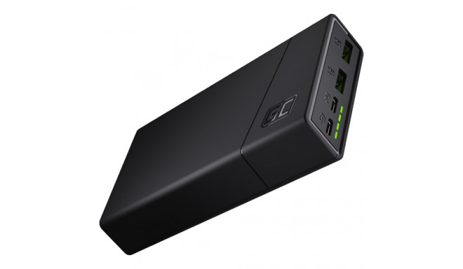 Power Bank Green Cell GC PowerPlay20 20000mAh with fast charging 2x USB Ultra Charge and 2x USB-C Po