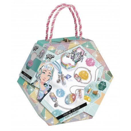 BLING BLING radošais komplekts Sparkling Jewellery, 062030