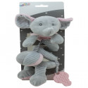 Plush spring with sound New Baby - Elephant