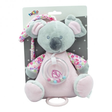 Axiom Music box - Koala pink 20 cm