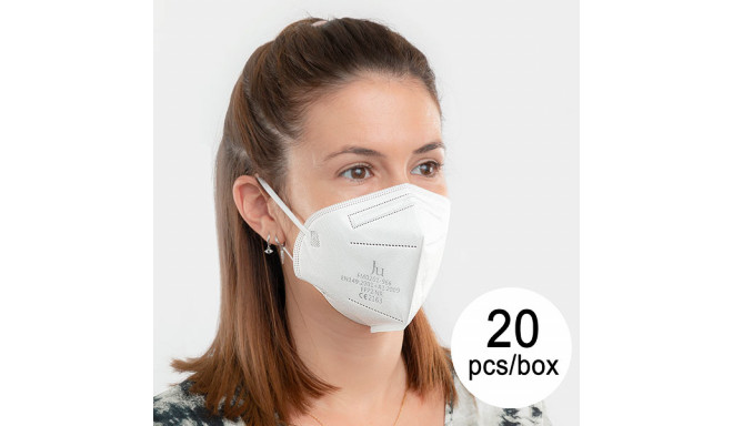 Protective Respirator Mask FFP2 NR JU FM0201-966 5 layers (Pack of 20)