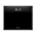 Salter 9207 BK3R Compact Glass Electronic Bathroom Scale - Black