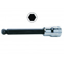 Ball hex socket driver 7409BH 8mm 3/8"